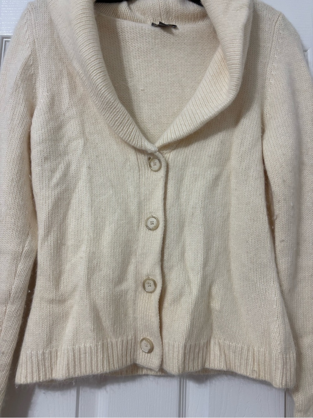 Ann Taylor angora-blend cardigan